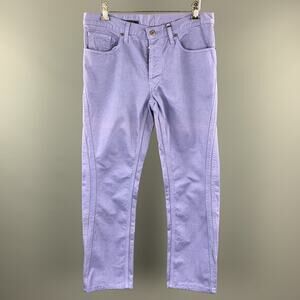 DIRK BIKKEMBERGS Size 30 Lavender Purple Double Seam Jeans